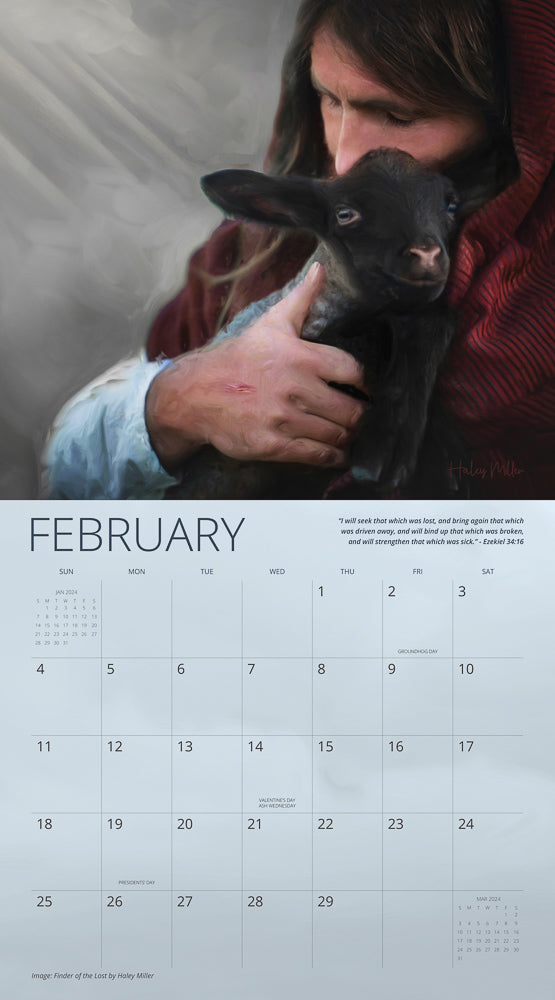 Our Shepherd Haley Miller 2024 Calendar