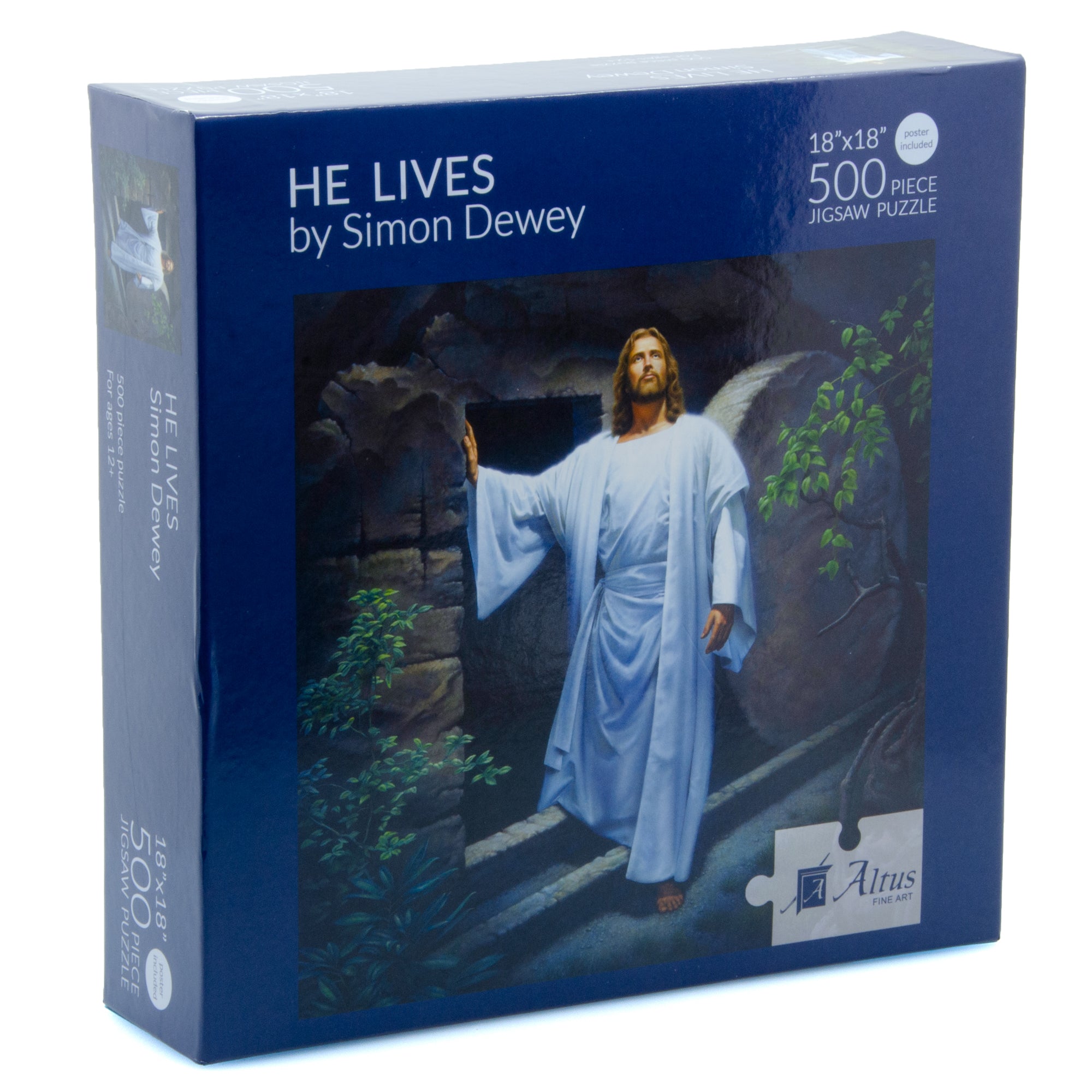 He Lives 18x18 jigsaw puzzle 500 pieces