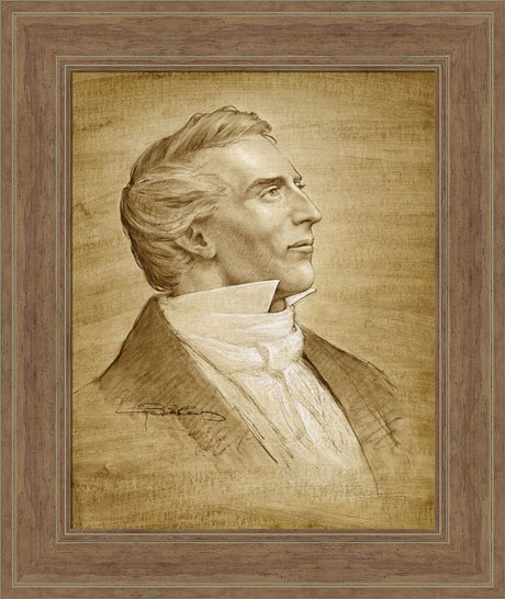 Joseph Smith portrait (sketch) by Joseph Brickey