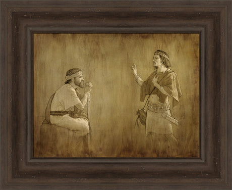 Jacob and Sherem by Joseph Brickey