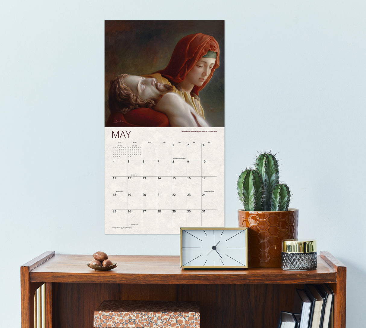 2025 Calendar |Son of God | Art by Joseph Brickey