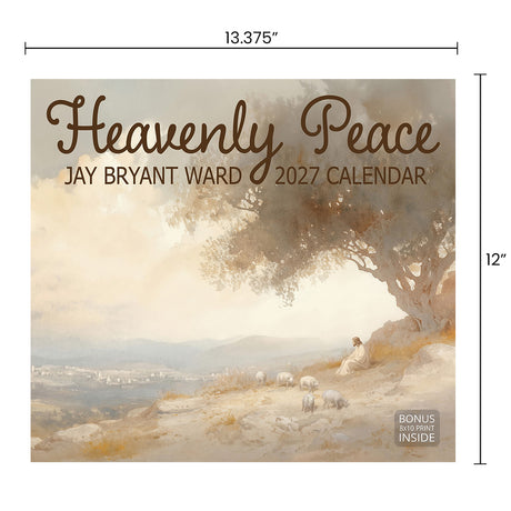 Heavenly Peace Jay Bryant Ward 2027 Calendar