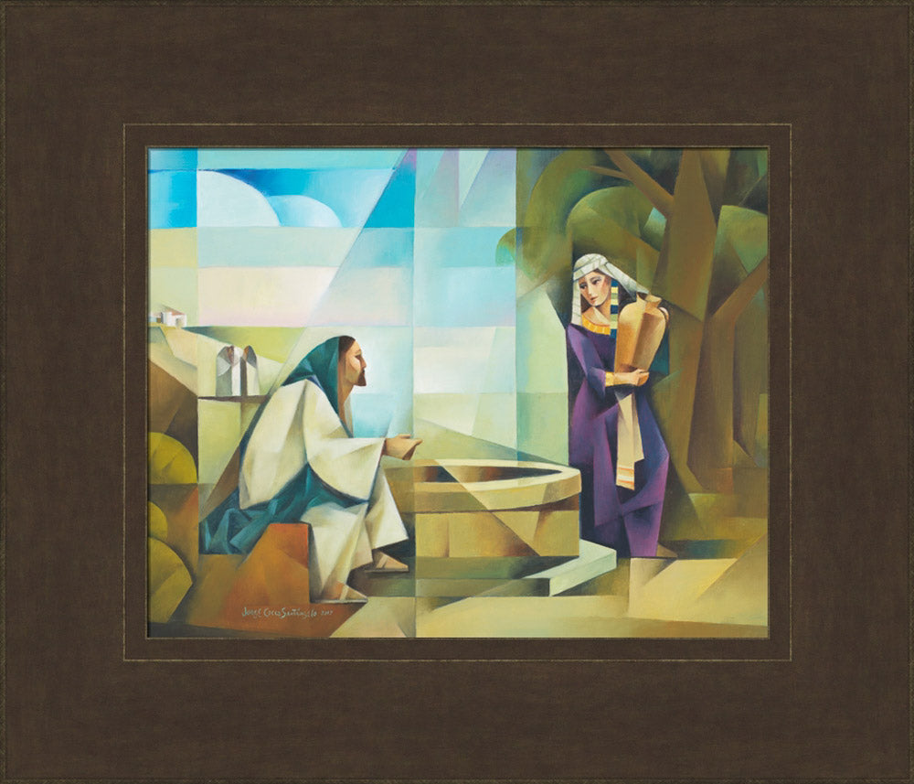 Jesus and the Samaritan Woman by Jorge Cocco | Altus Fine Art