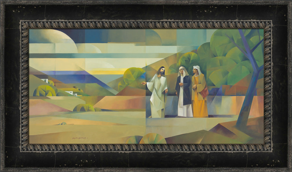 The Road to Emmaus by Jorge Cocco