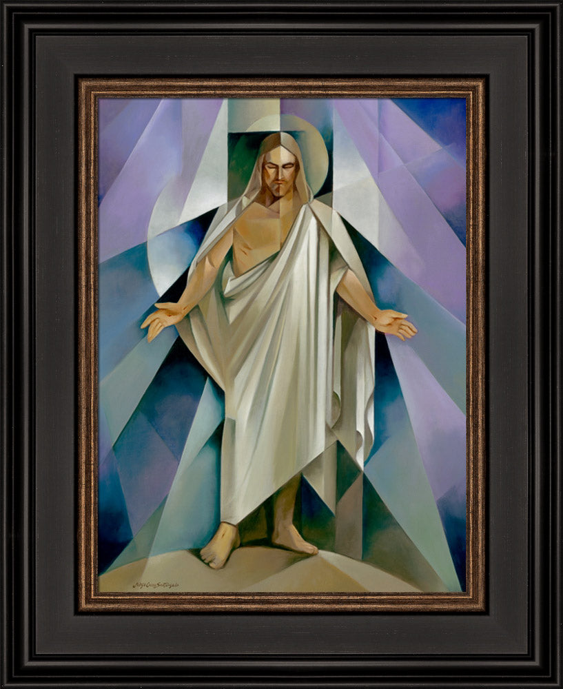 The Christus - framed giclee canvas