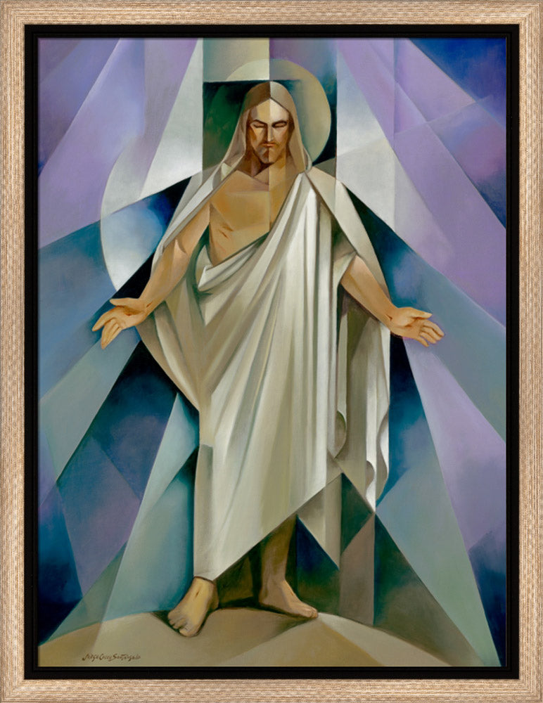 The Christus - framed giclee canvas