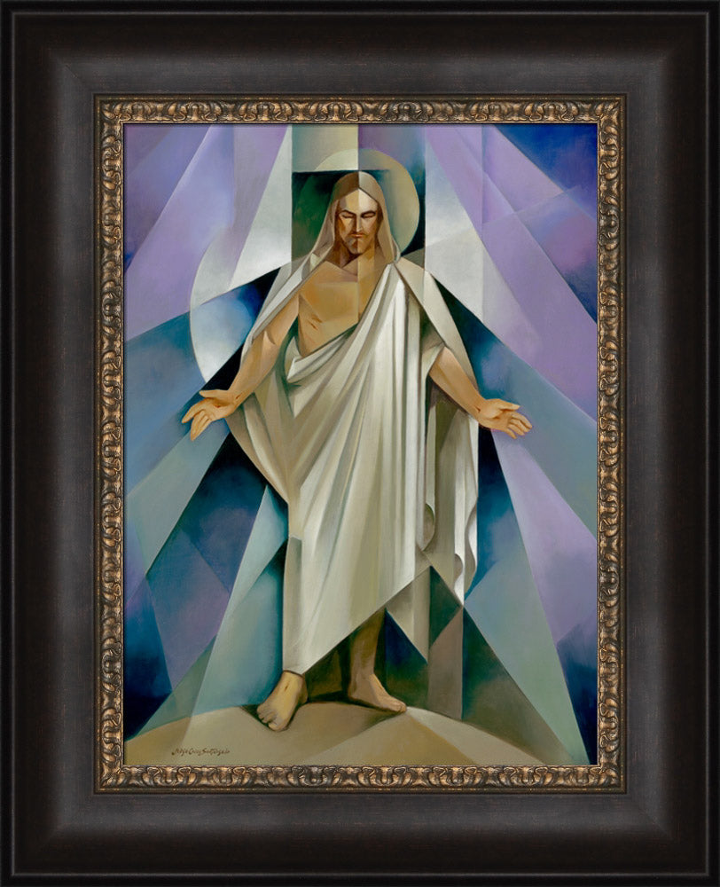 The Christus - framed giclee canvas