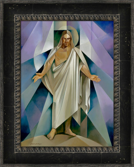 The Christus - framed giclee canvas