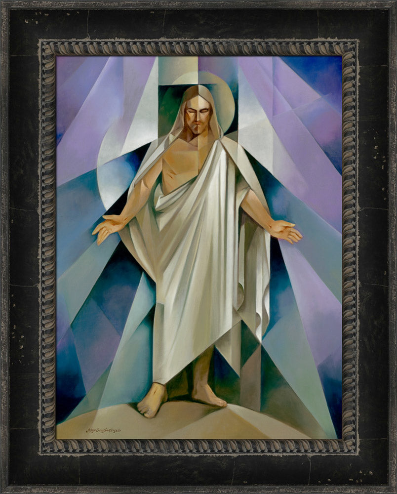 The Christus - framed giclee canvas