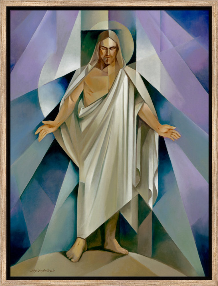 The Christus - framed giclee canvas