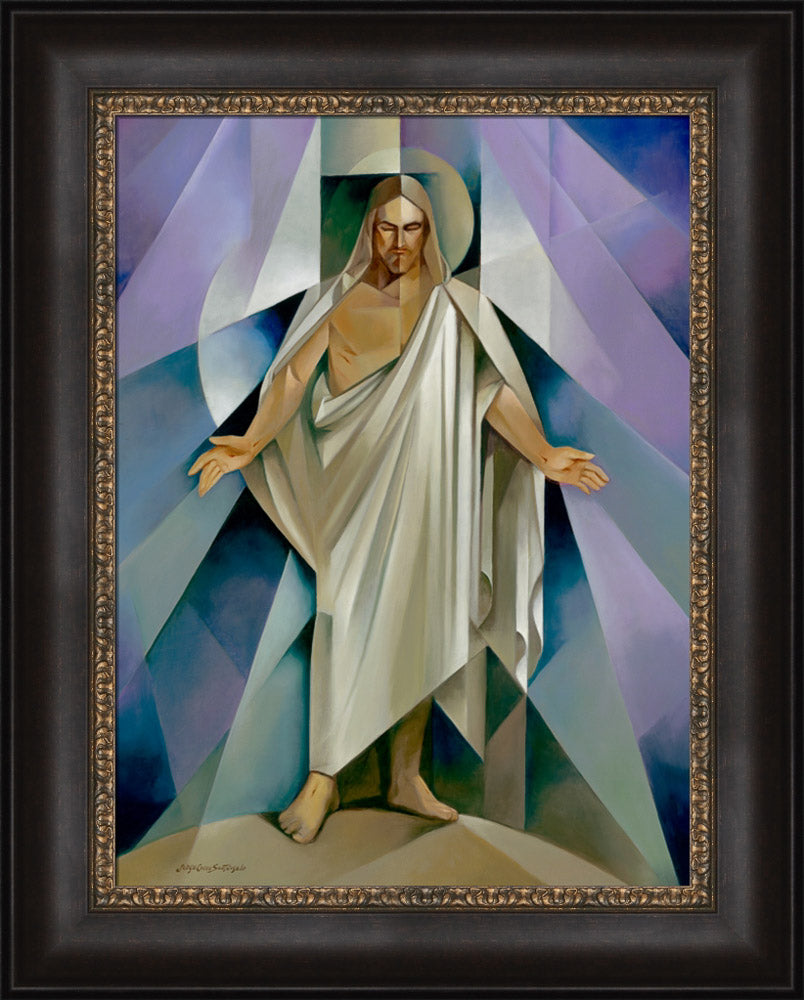 The Christus - framed giclee canvas