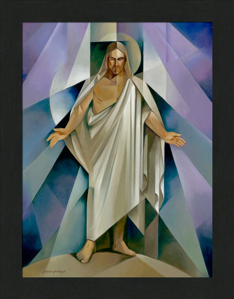 The Christus - framed giclee canvas