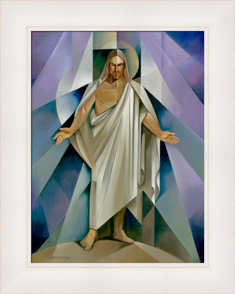 The Christus - framed giclee canvas