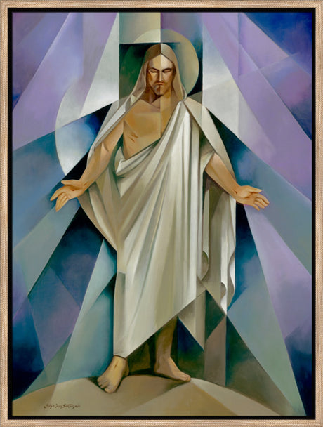 The Christus - framed giclee canvas