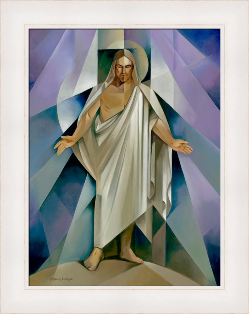 The Christus - framed giclee canvas