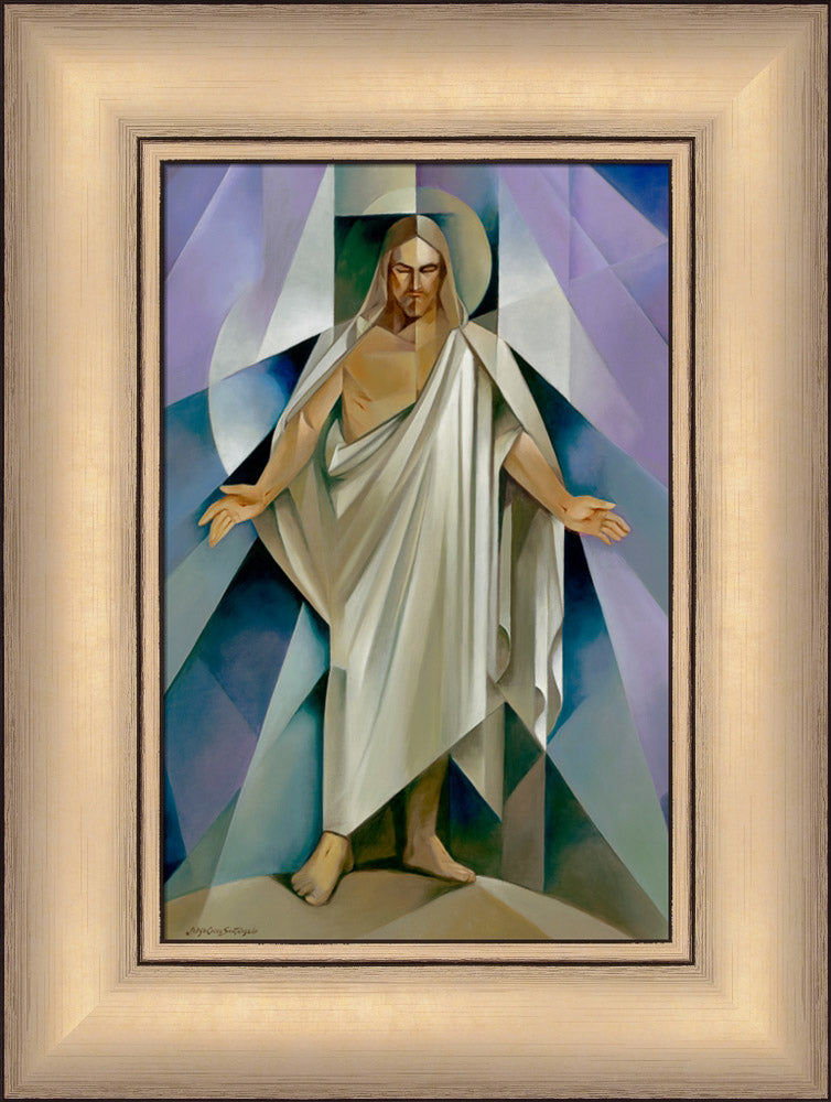 The Christus - framed giclee canvas