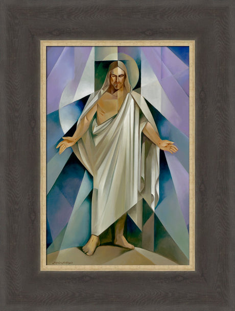 The Christus - framed giclee canvas