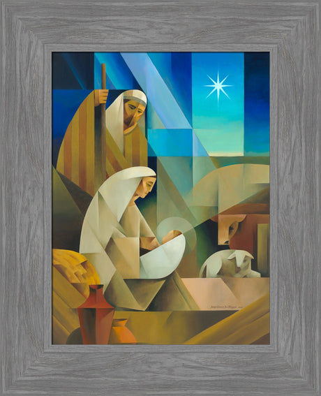 Bethlehem - framed giclee canvas