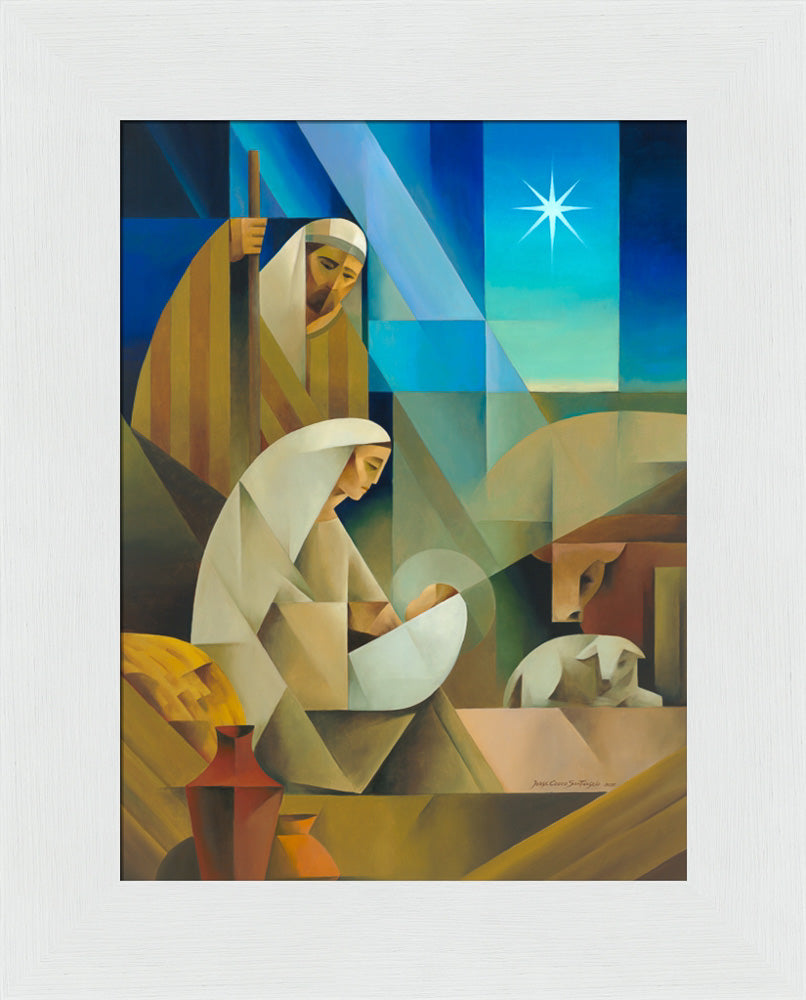 Bethlehem - framed giclee canvas