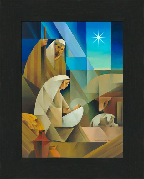 Bethlehem - framed giclee canvas