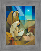 Bethlehem - framed giclee canvas