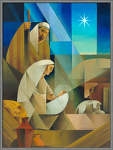 Bethlehem - framed giclee canvas