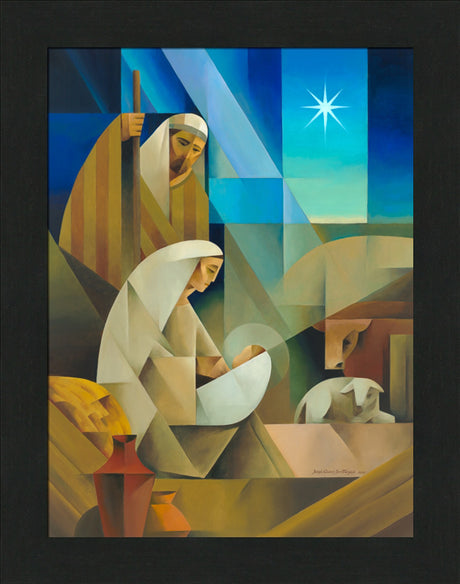 Bethlehem - framed giclee canvas