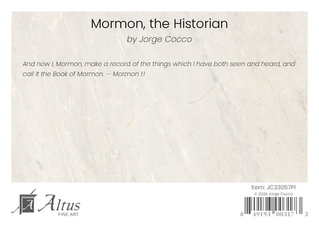 Mormon, The Historian