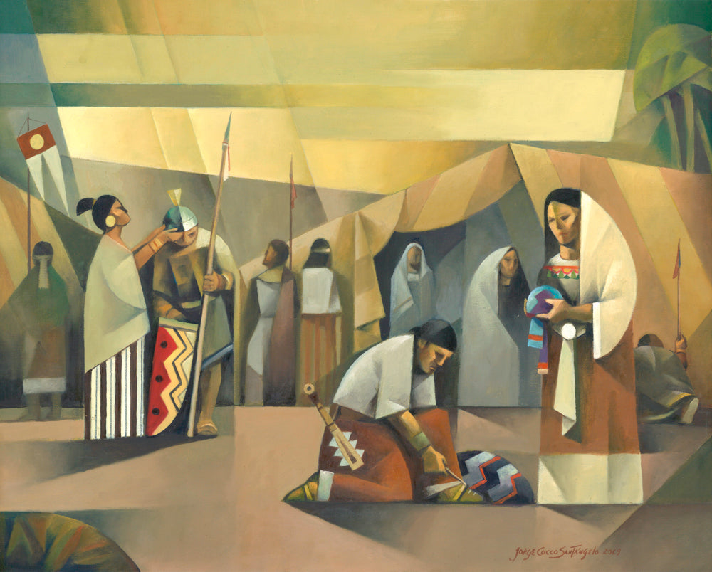 Mothers of the 2000 Stripling Warriors by Jorge Cocco | Altus Fine Art