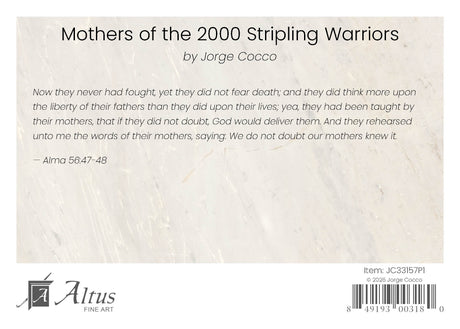 Mothers of the 2000 Stripling Warriors
