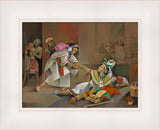 Abish the Lamanite - framed giclee canvas