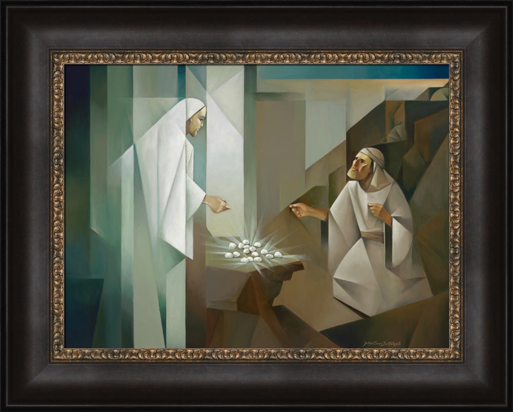 Rend the Veil- The Brother of Jared - framed giclee canvas