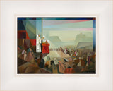 Sacrament in the Americas - framed giclee canvas