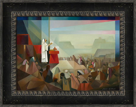 Sacrament in the Americas - framed giclee canvas