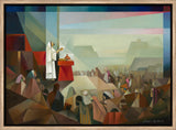 Sacrament in the Americas - framed giclee canvas