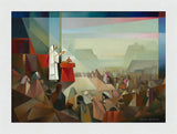 Sacrament in the Americas - framed giclee canvas