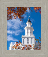 St. George Temple - House of the Lord - framed giclee canvas