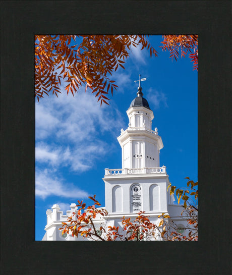 St. George Temple - House of the Lord - framed giclee canvas