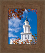 St. George Temple - House of the Lord - framed giclee canvas