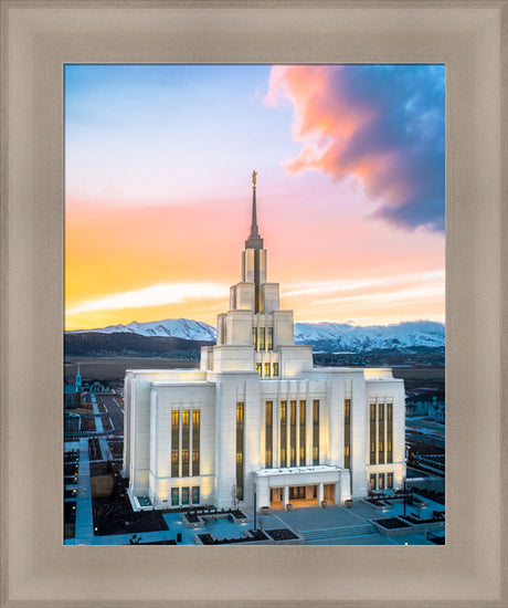 Saratoga Springs Temple - Brightly Beams