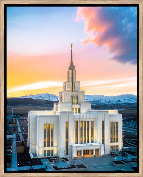 Saratoga Springs Temple - Brightly Beams