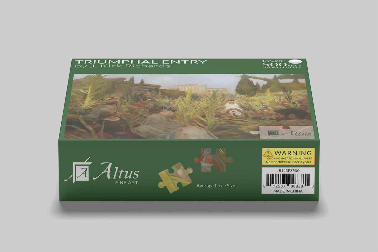 Triumphal Entry 16x20 jigsaw puzzle 500 pieces