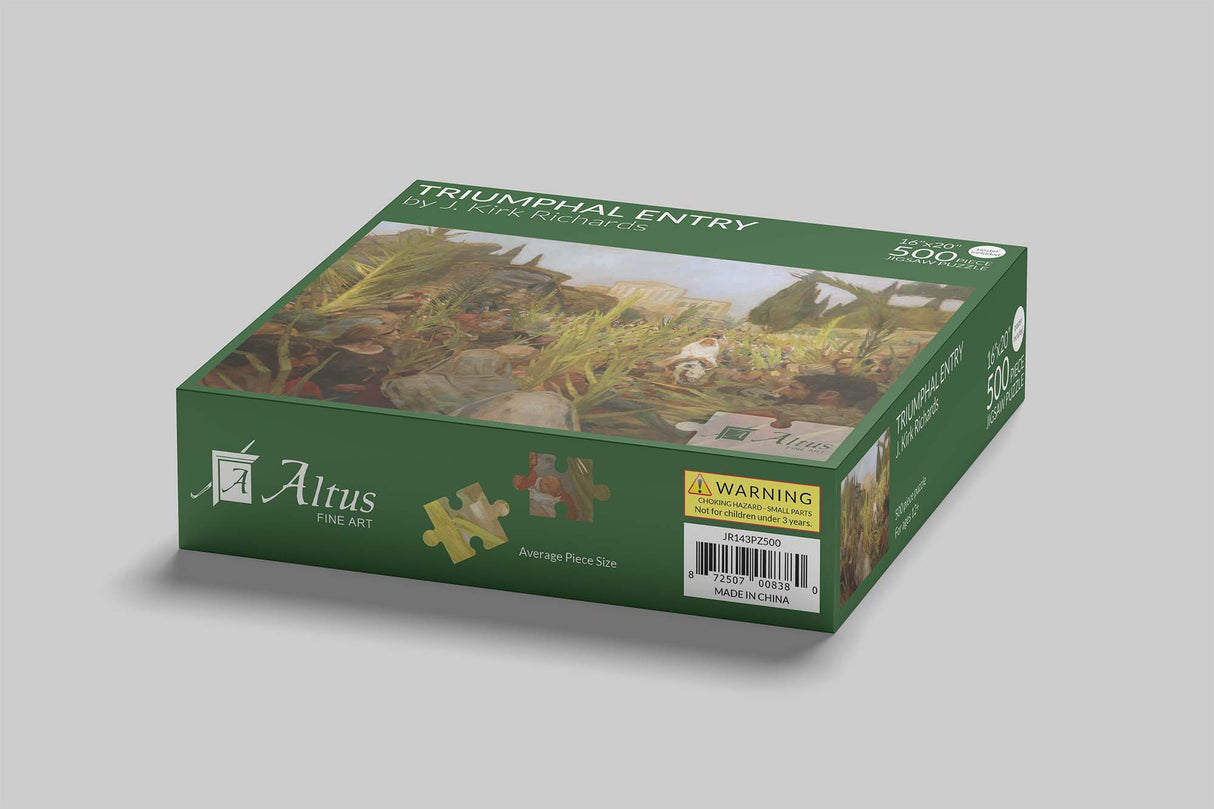 Triumphal Entry 16x20 jigsaw puzzle 500 pieces