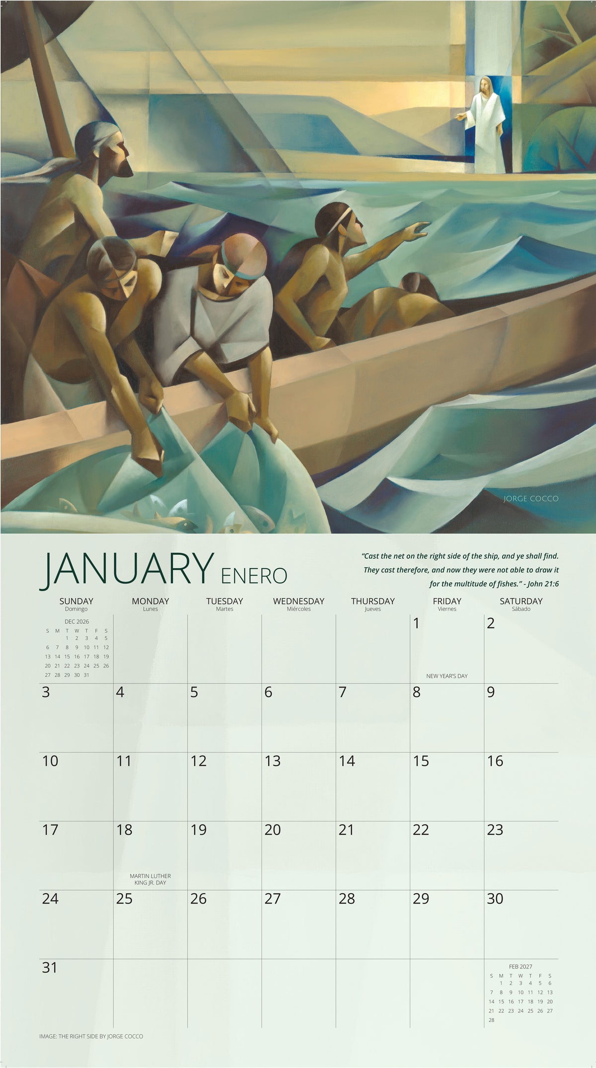 Come Thou Fount Jorge Cocco 2027 Calendar