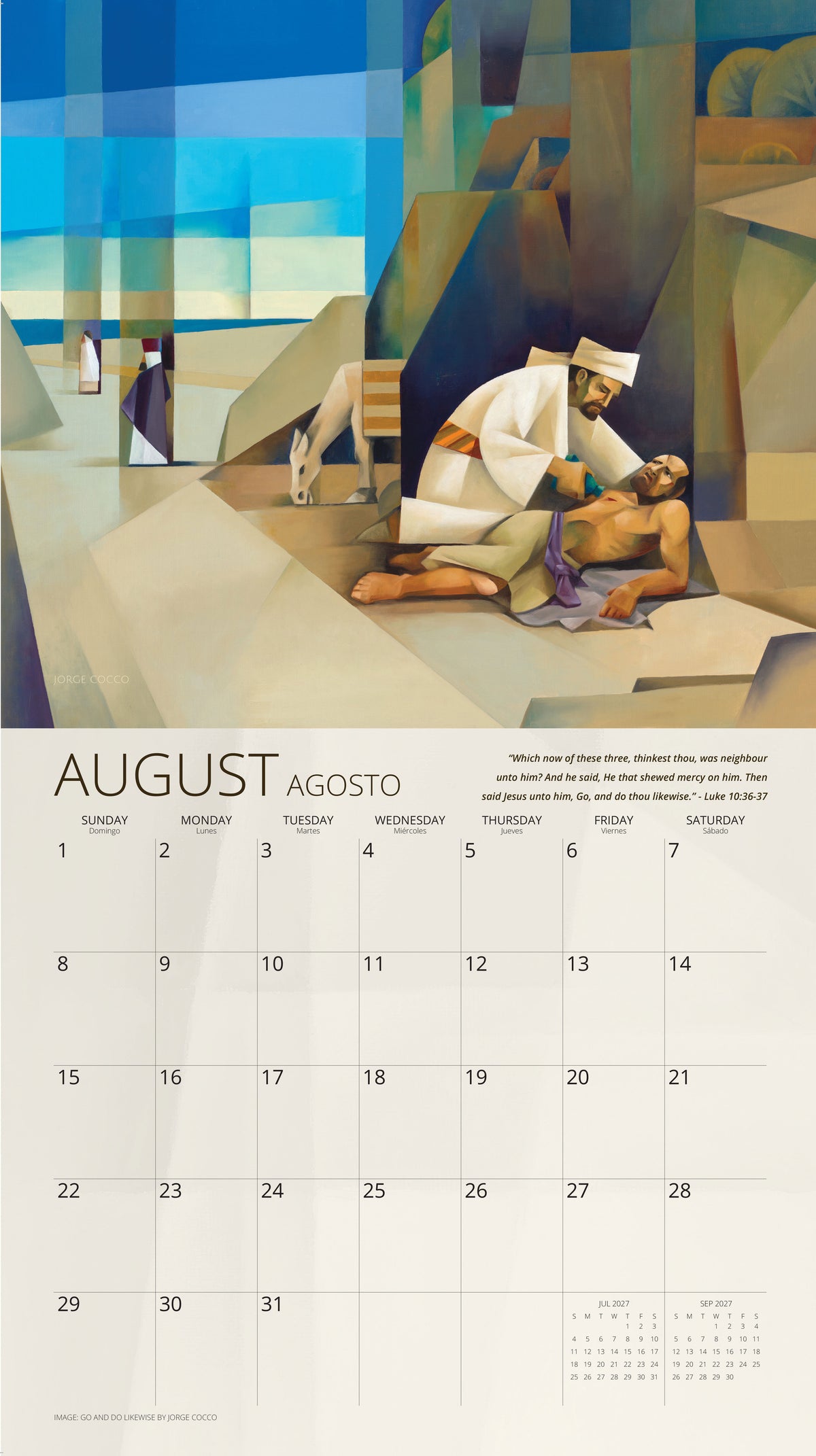 Come Thou Fount Jorge Cocco 2027 Calendar