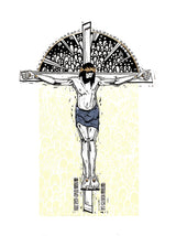 An image of Jesus Christ on the cross.