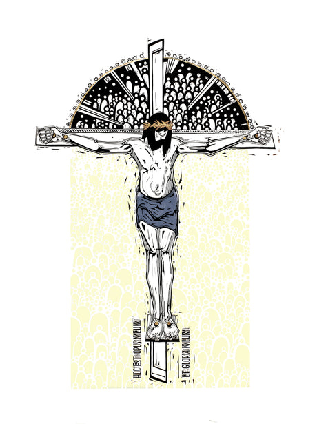 An image of Jesus Christ on the cross.