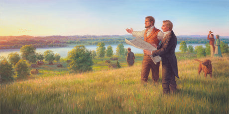 Israel Barlow with Joseph Smith