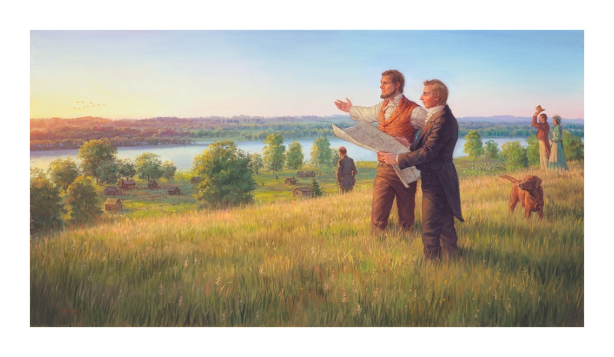 Israel Barlow with Joseph Smith