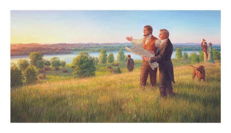 Israel Barlow with Joseph Smith
